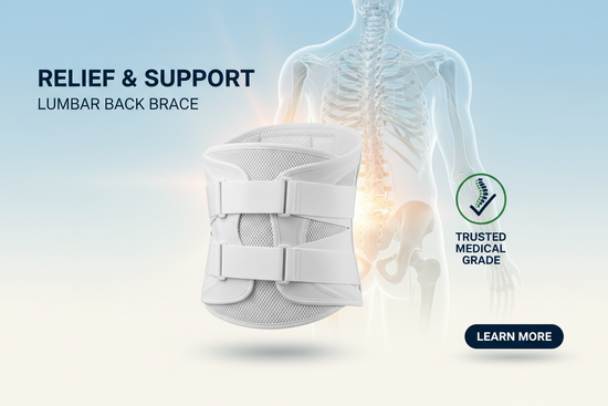 GENERATE A BANNER FOR BRACE FOR LOWER BACK PAIN